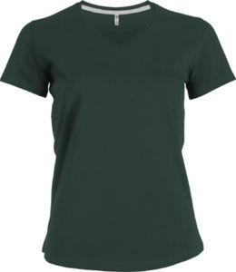Yenoo | T Shirt publicitaire pour femme Vert forêt