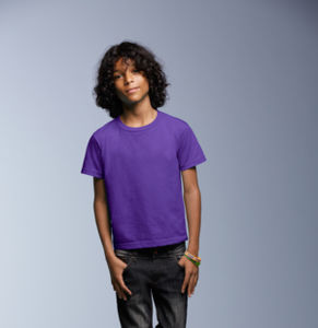 Youth Fashion | T Shirt publicitaire pour enfant Pourpre 1