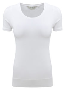Zazu | T Shirt publicitaire pour femme Blanc 2