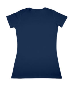 Zevuji | T Shirt publicitaire pour femme Marine