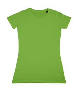 Zevuji | T Shirt publicitaire pour femme Vert 1