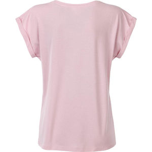 Zooba | T Shirt publicitaire pour femme Rose pastèle 1