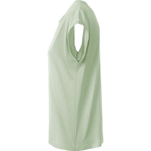 Zooba | T Shirt publicitaire pour femme Vert pastèle 3