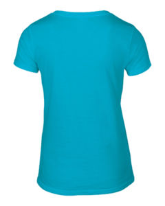 Zoody | T Shirt publicitaire pour femme Bleu Caraibe 3