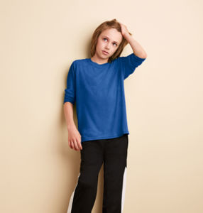 Zyqo | T Shirt publicitaire pour enfant Royal 3