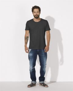Adores Slub | T Shirt personnalisé pour homme Gris anthracite 2