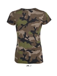 Camo Women | T Shirt personnalisé pour femme Camouflage 2