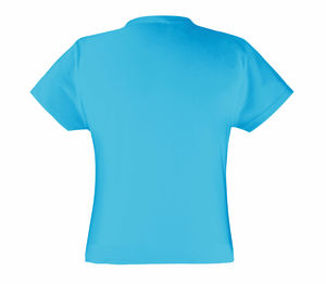 Dinni | T Shirt personnalisé pour femme Bleu azur 2