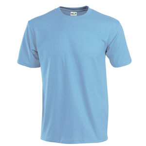 t shirt publicitaire écologique Bleu Rivière