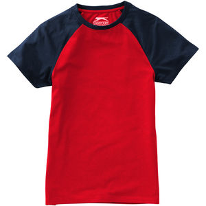 Femme Backspin | T Shirt personnalisé pour femme Rouge Marine 3