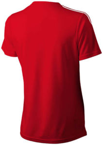 Femme Baseline | T Shirt personnalisé pour femme Rouge 1