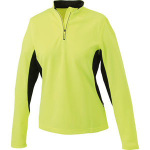 Fygi | T Shirt personnalisé pour femme Jaune Fluo Noir