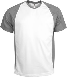 Habo | T Shirt personnalisé pour homme Blanc Gris