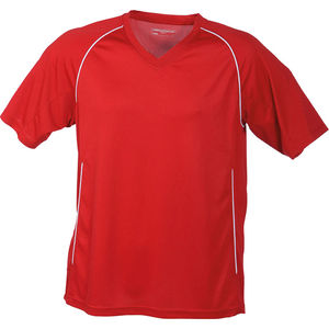 Huro | T Shirt personnalisé pour homme Rouge Blanc