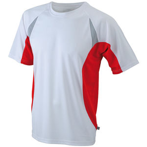 Keka | T Shirt personnalisé pour homme Blanc Rouge