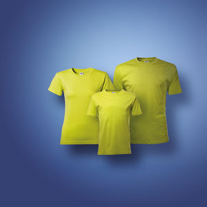 Kids Heavy | T Shirt personnalisé pour enfant Vert citron 4