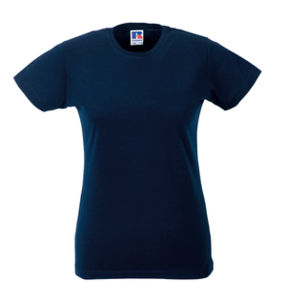 Ladies' Slim T | T Shirt personnalisé pour femme Bleu marine 1