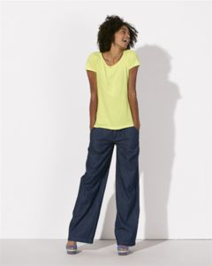 Lights | T Shirt personnalisé pour femme Jaune
