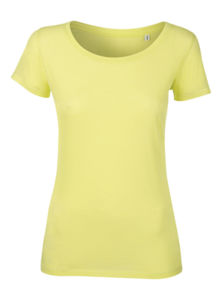 Lights | T Shirt personnalisé pour femme Jaune 10