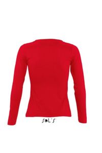 Majestic | T Shirt personnalisé pour femme Rouge 2