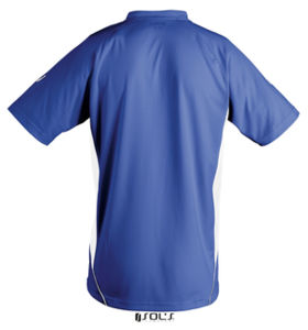 Maracana 2 Ssl | T Shirt personnalisé pour homme Bleu royal Blanc 1