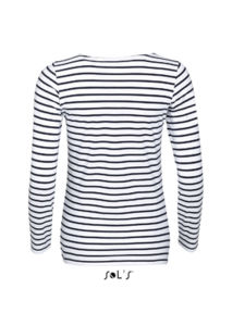Marine Women | T Shirt personnalisé pour femme Blanc Marine 1