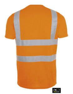 Mercure Pro | T Shirt personnalisé pour homme Orange néon 1