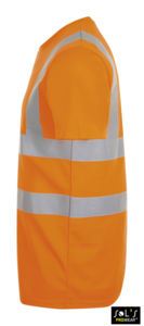 Mercure Pro | T Shirt personnalisé pour homme Orange néon 2