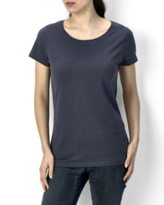 Mia | T Shirt personnalisé pour femme Gris foncé