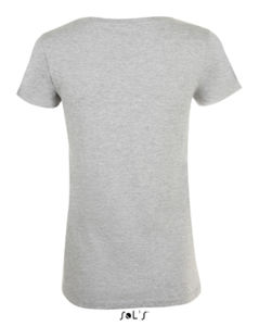 Mia | T Shirt personnalisé pour femme Gris mélangé 1