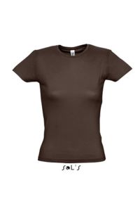 Miss | T Shirt personnalisé pour femme Chocolat