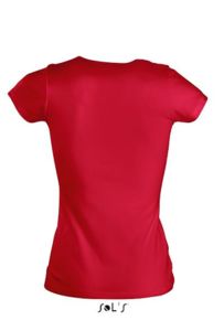 Moody | T Shirt personnalisé pour femme Rouge 2