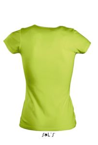 Moody | T Shirt personnalisé pour femme Vert pomme 2