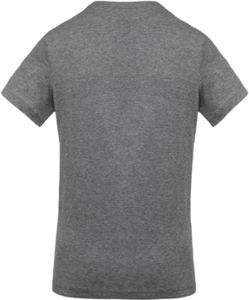 Qoba | T Shirt personnalisé pour homme Gris chiné