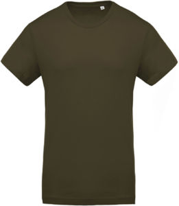 Qoba | T Shirt personnalisé pour homme Kaki 1