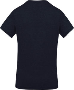 Qoba | T Shirt personnalisé pour homme Marine chiné