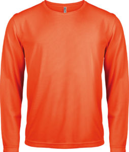 Quffi | T Shirt personnalisé pour homme Orange Fluo