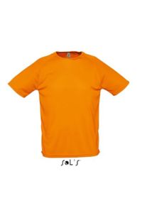 Sporty | T Shirt personnalisé pour homme Orange Fluo