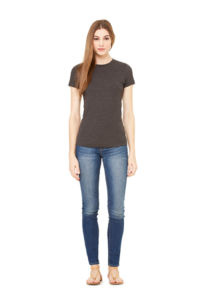 The Favorite | T Shirt personnalisé pour femme Gris 1