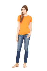 The Favorite | T Shirt personnalisé pour femme Orange 2