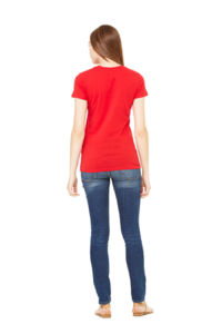 The Favorite | T Shirt personnalisé pour femme Rouge 3