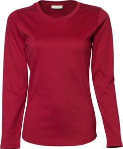 Voroo | T Shirt personnalisé pour femme Rouge foncé 2