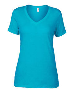 Vurry | T Shirt personnalisé pour femme Bleu Caraibe 1