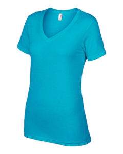 Vurry | T Shirt personnalisé pour femme Bleu Caraibe 2
