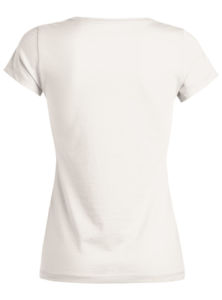 Wants | T Shirt personnalisé pour femme Blanc cassé 12