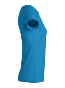 Wants | T Shirt personnalisé pour femme Bleu azur 11