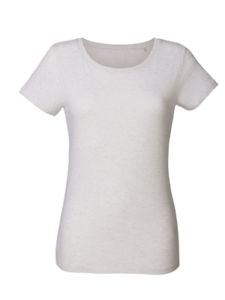 Wants | T Shirt personnalisé pour femme Gris/Crème chiné 10