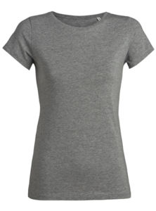 Wants | T Shirt personnalisé pour femme Gris foncé chiné 10