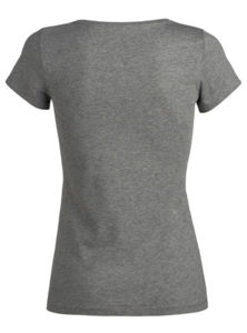 Wants | T Shirt personnalisé pour femme Gris foncé chiné 12