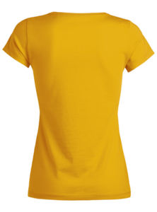 Wants | T Shirt personnalisé pour femme Jaune 12